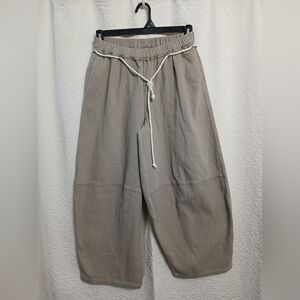 Womens Free People Kayden Barrel Pants with Drawstring